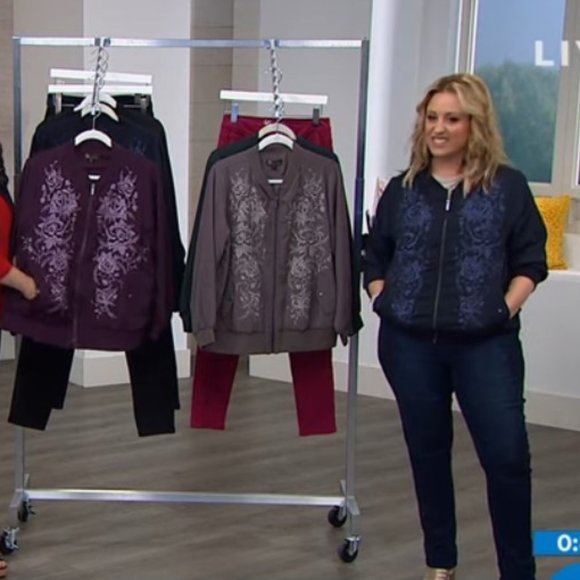 DG2 by Diane Gilman Embroidered Trophy Jacket - Picture 2 of 6